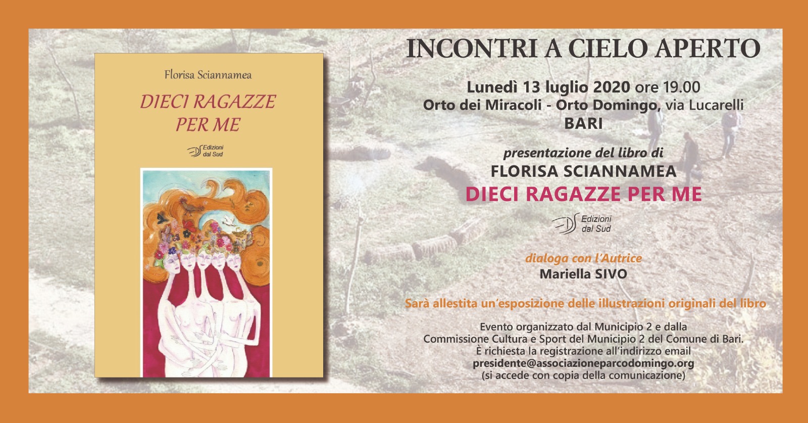 Presentazione del libro “Dieci ragazze per me” di Florisa Sciannamea